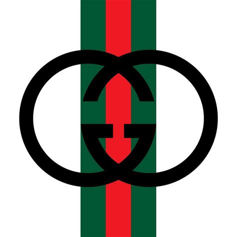 gucci green and red logo
